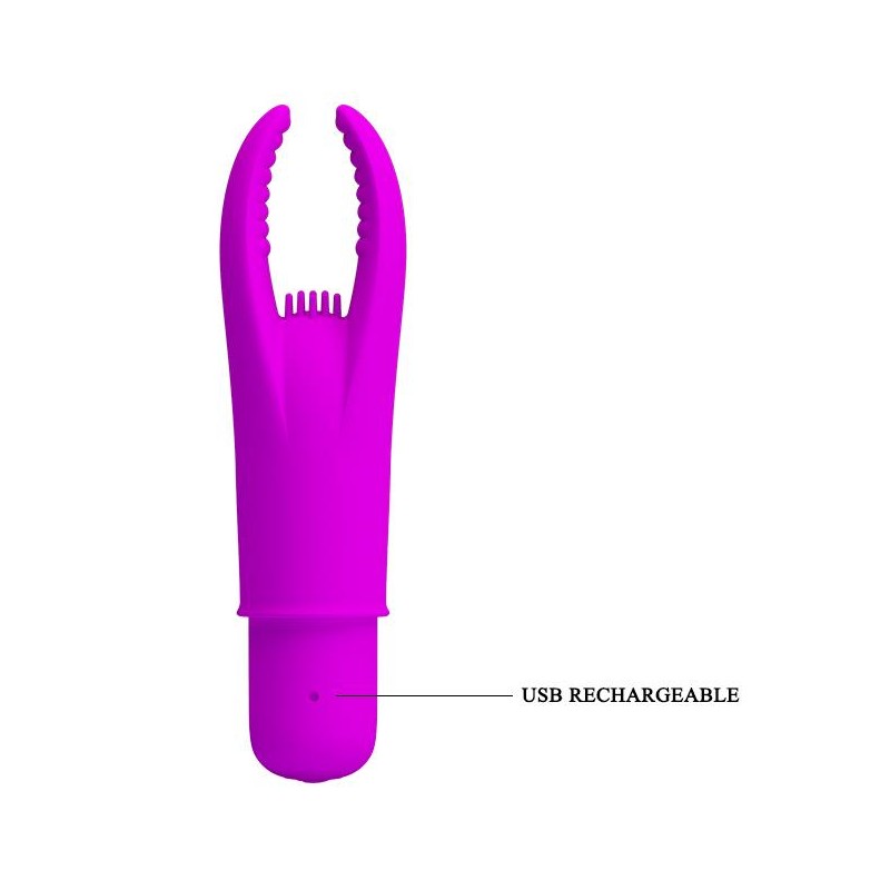 Masażer łechtaczki mini wibrator sex 12 trybów 9cm